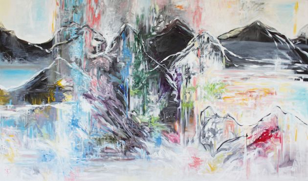 Bergbild No 04 2 Serie 110 X 190 2014