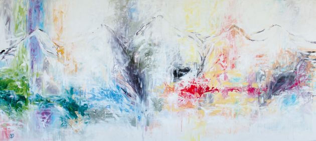 Bergbild No 03 2 Serie 90 X 200 2014
