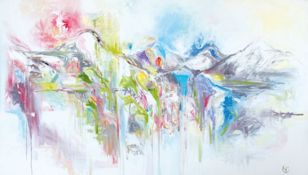 Bergbild No 25 2 Serie 75 X 130 2014