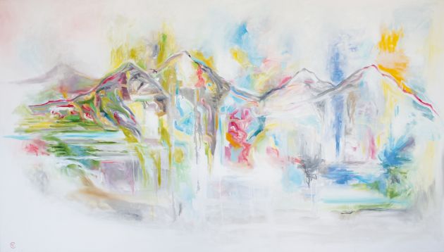 Bergbild No 30 2 Serie 100 X 180 2016