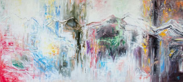 Bergbild No 02 2 Serie 90 X 200 2014